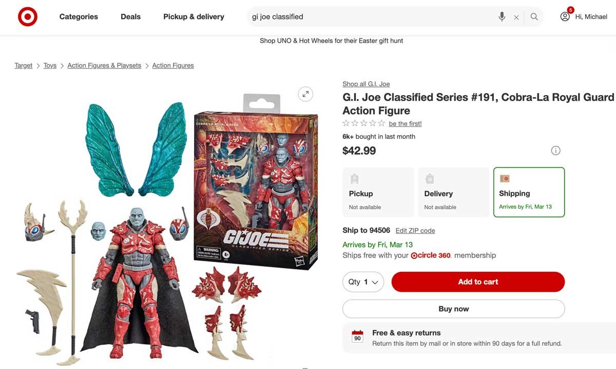 Royal-Guard-GI-Joe-Classified-Series-Target-Listing