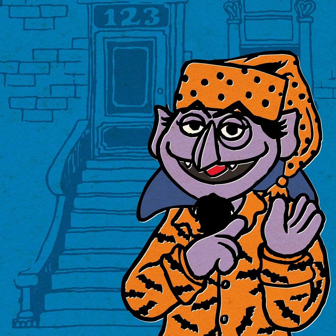 Sesame-Street-ReAction-Wave-6-Count-In-PJs-illustration