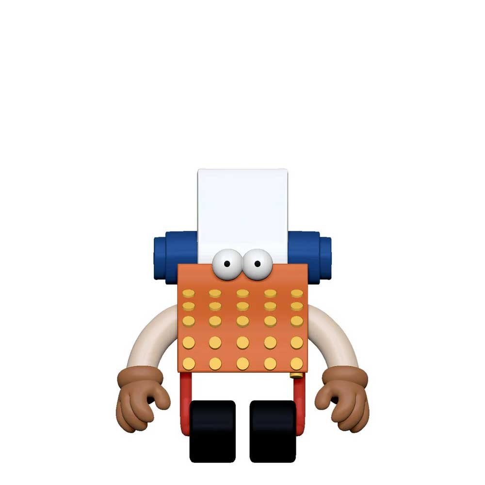 Sesame Street Super7 ReAction Wave Typewriter Guy