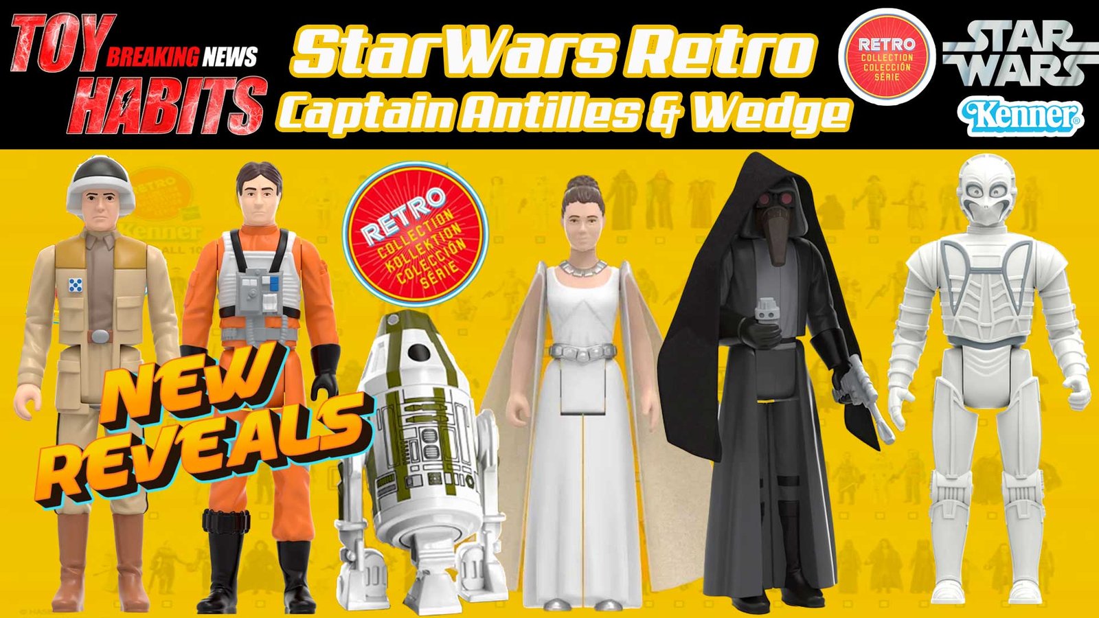 thumbnail interactive-video image 1 of 15x Box Protectors For Star Wars Retro Collection Figures (Wave 1) - Acrylic Display Cases 1 of 5