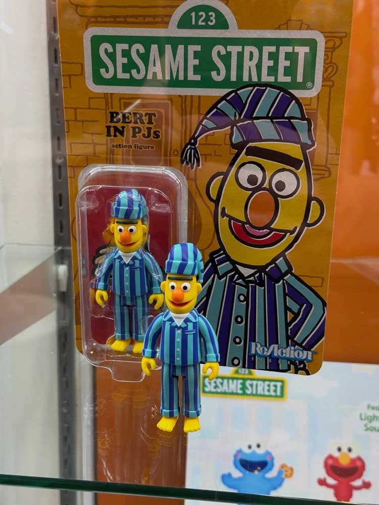 Super7-ReAction-Sesame-Street-NY-Toy-Fair-Bert-in-PJs