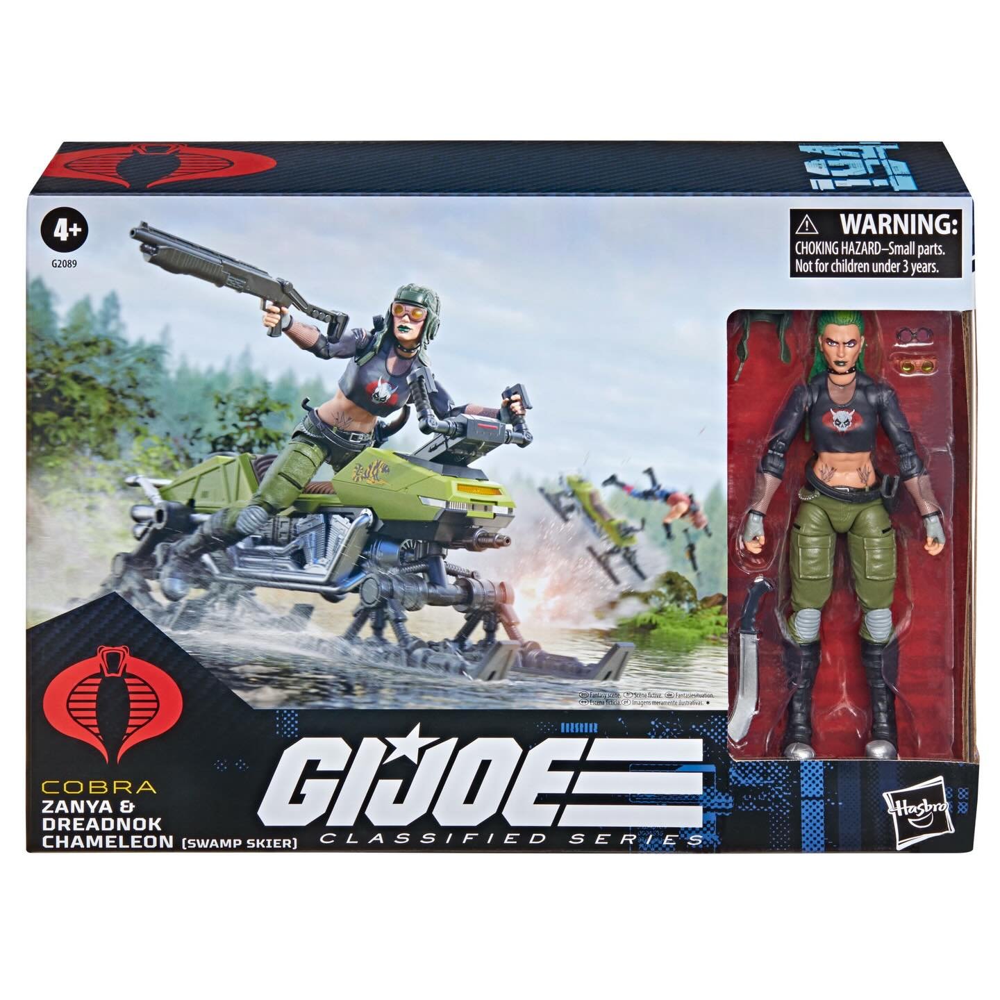 Zanya Swap Skier GI Joe Classified Series Official 2