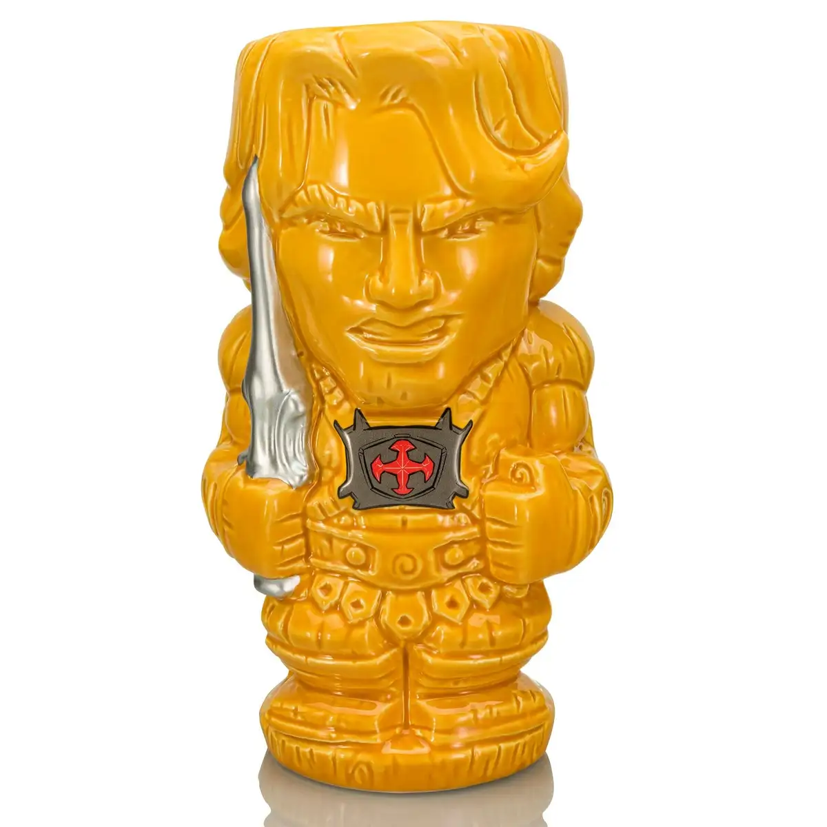 Masters of the Universe Tiki Mug from Beeline Geeki Tikis with He-Man Skeletor and Castle Grayskull