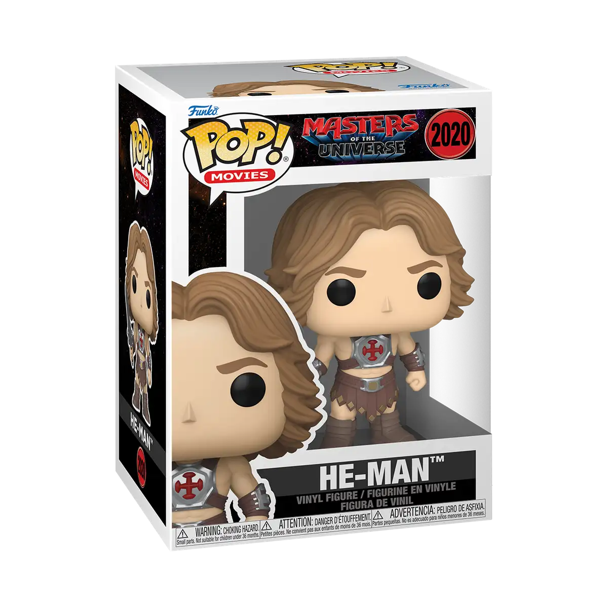Pop Movies! He-Man Funko Pop vinyl figure alternate view