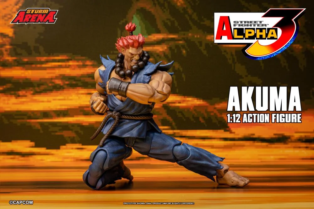 Akuma Street Fighter Alpha 3 Storm Arena 4d