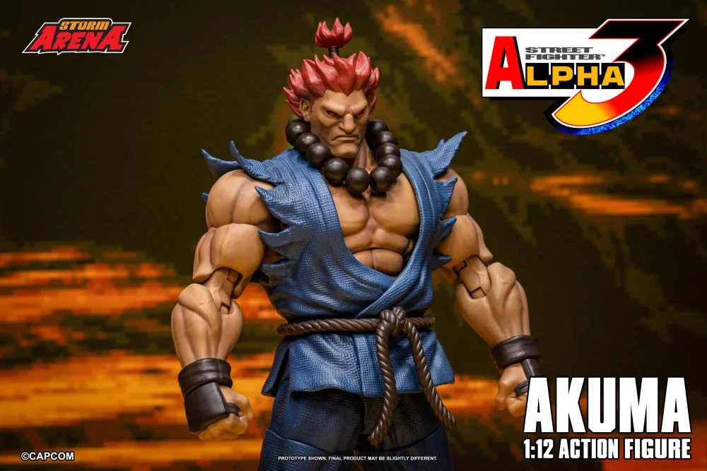 Akuma Street Fighter Alpha 3 Storm Arena 7g