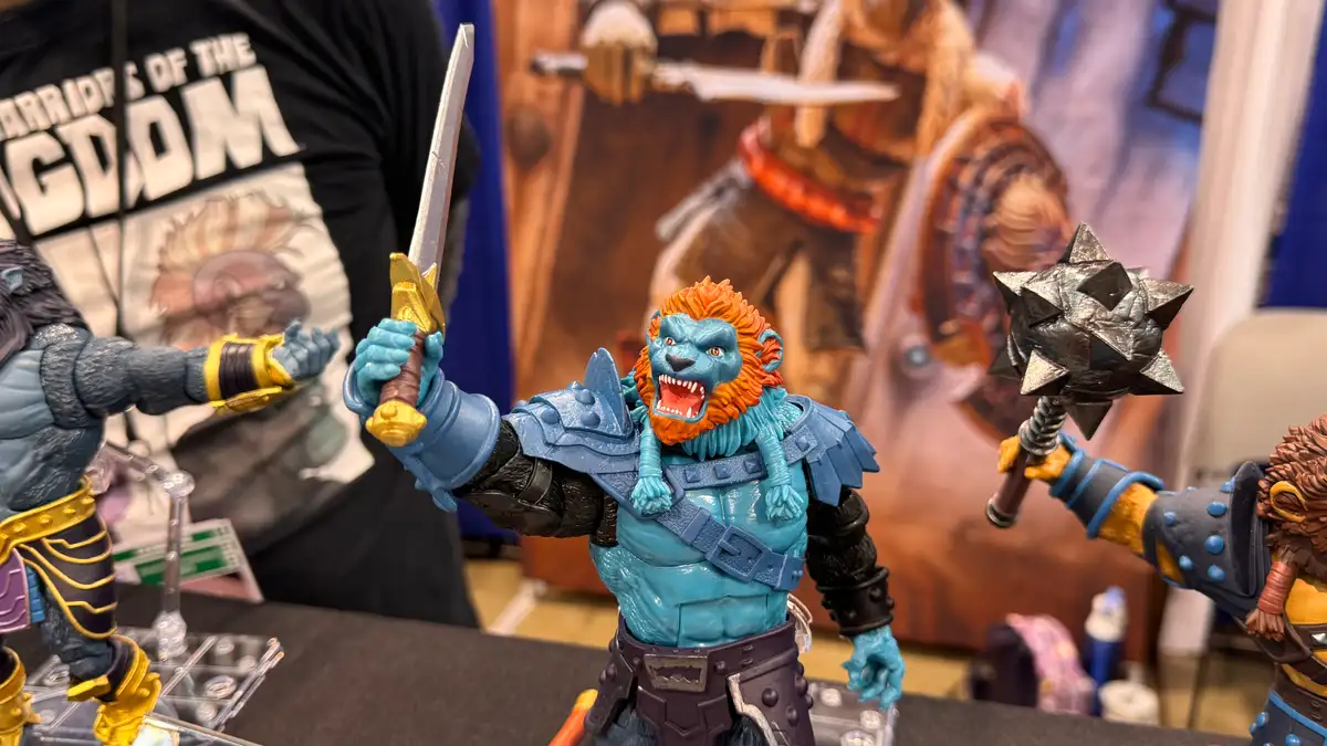 Animals Warriors Of the Kingdom AWOK WonderCon 2026 Booth Images 10