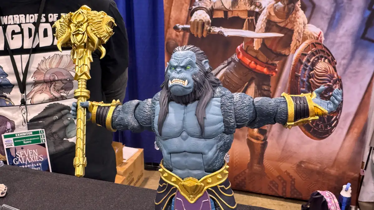 Animals Warriors Of the Kingdom AWOK WonderCon 2026 Booth Images 11
