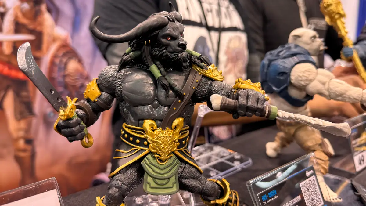 Animals Warriors Of the Kingdom AWOK WonderCon 2026 Booth Images 2