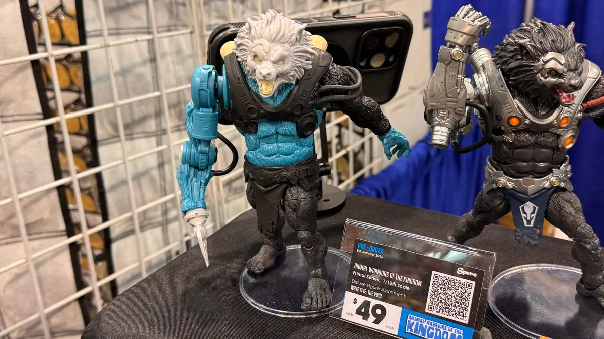 Animals Warriors Of the Kingdom AWOK WonderCon 2026 Booth Images 20