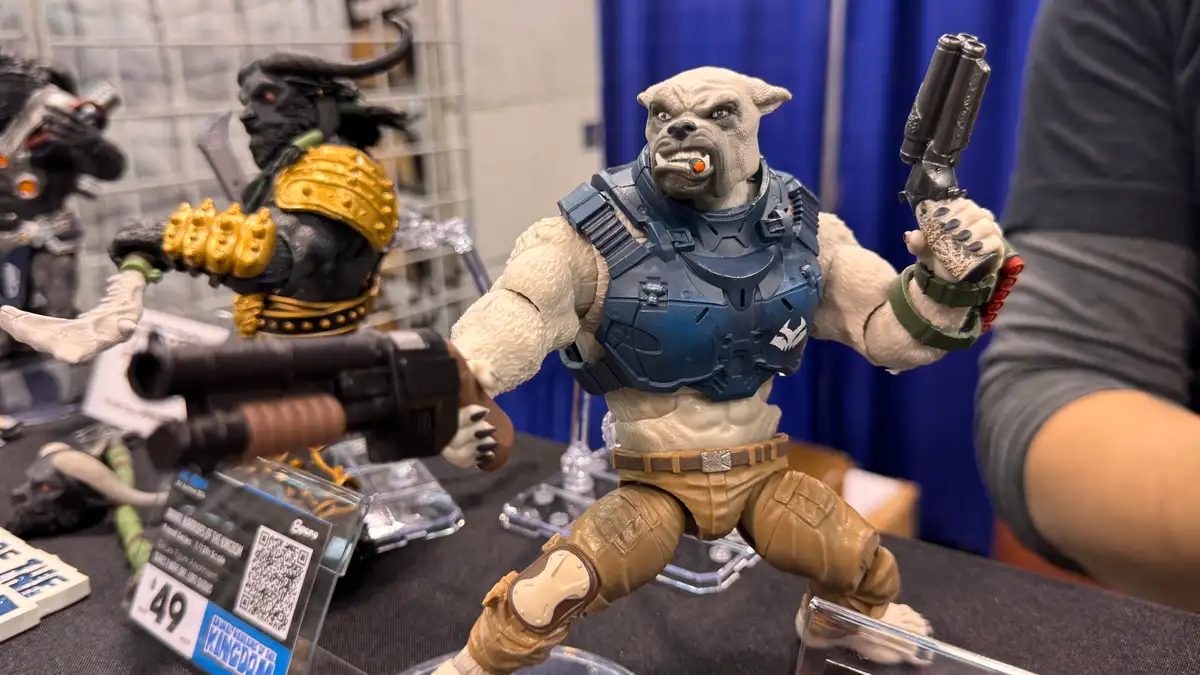 Animals Warriors Of the Kingdom AWOK WonderCon 2026 Booth Images 9