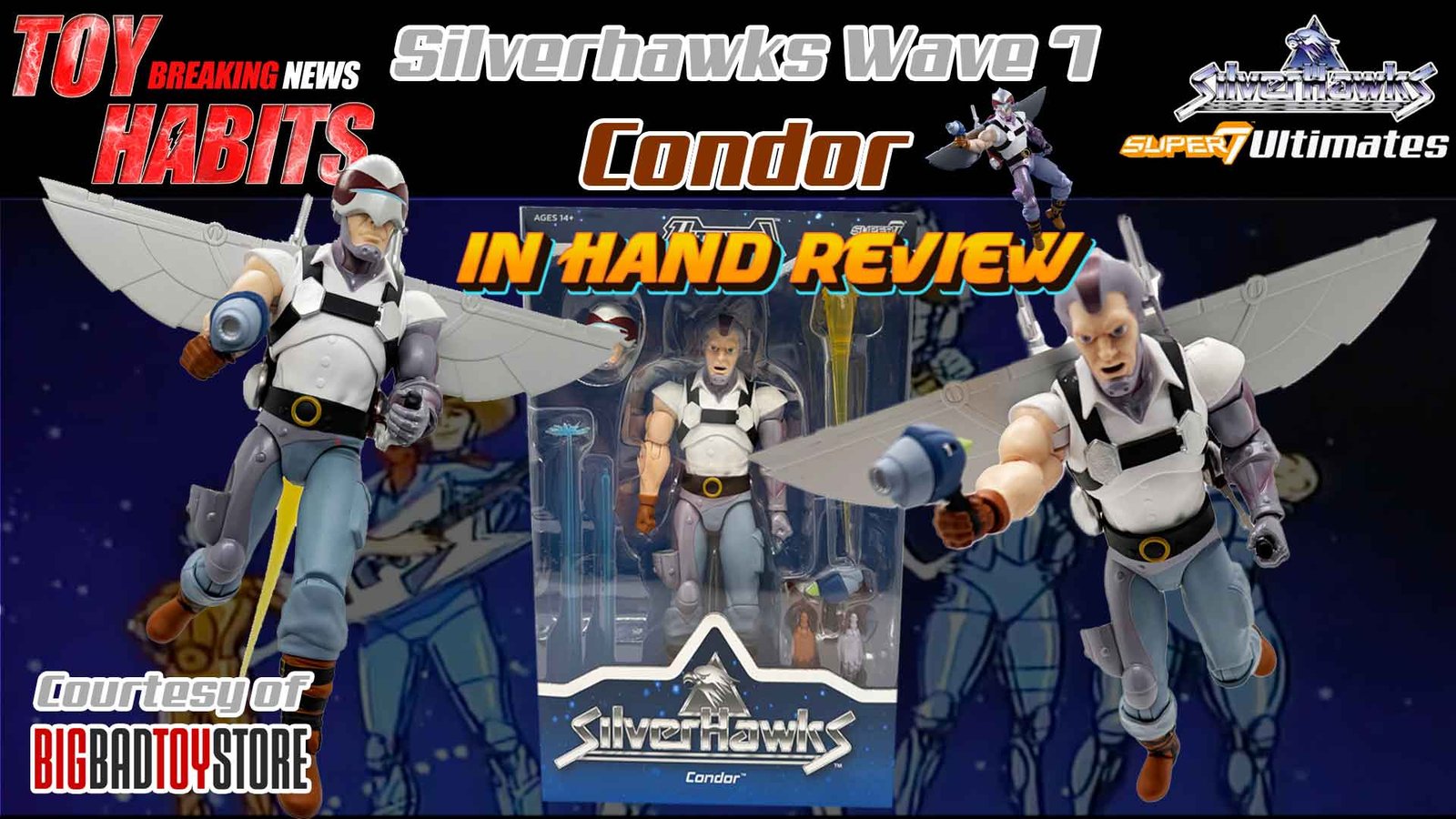 Condor-Silverhawks-Wave-7-Super7-Ultimates-In-Hand-Review-1