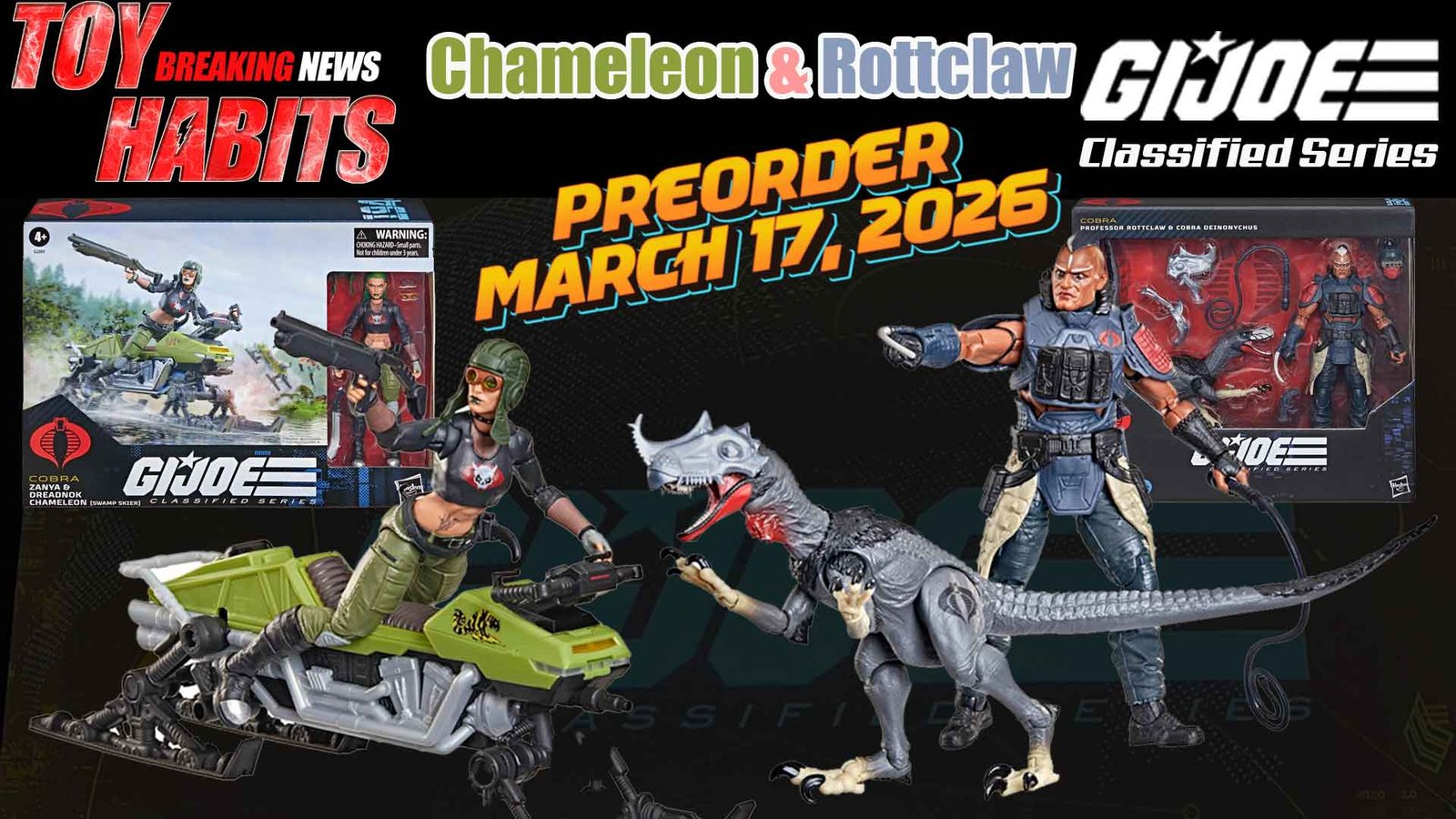 Dreadnok-Chameleon-&-Professor-Rottclaw-GI-Joe-Classified-Series-Preorders