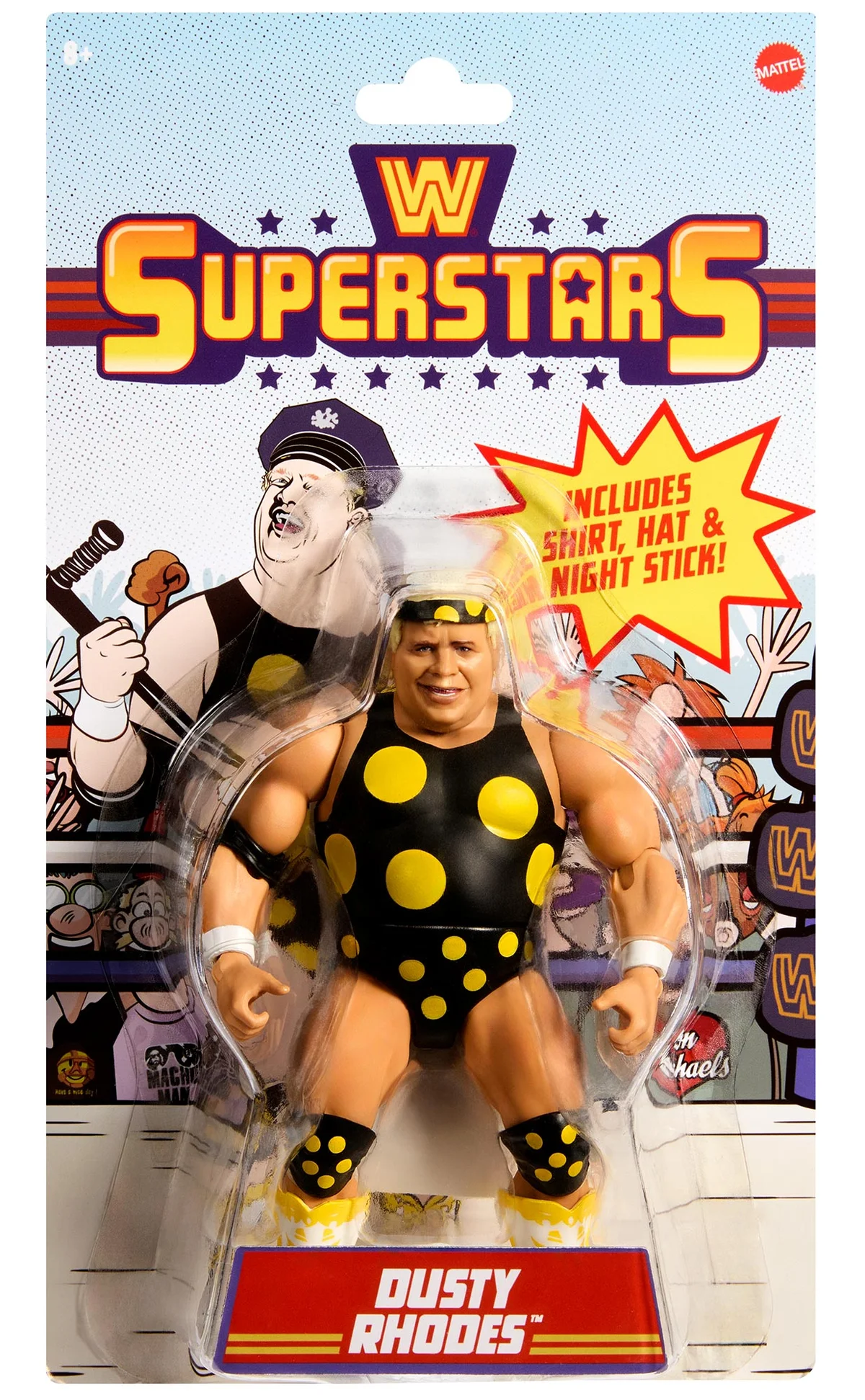 Dusty Rhodes WWE Superstars Series #18 Action Figure 01