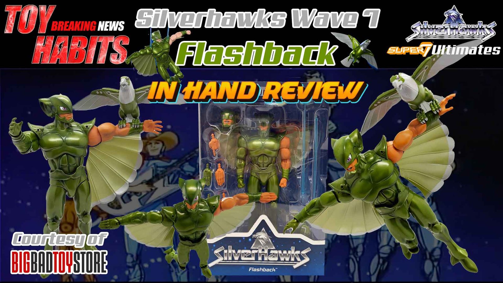 Flashback-Silverhawks-Wave-7-Super7-Ultimates-In-Hand-Review