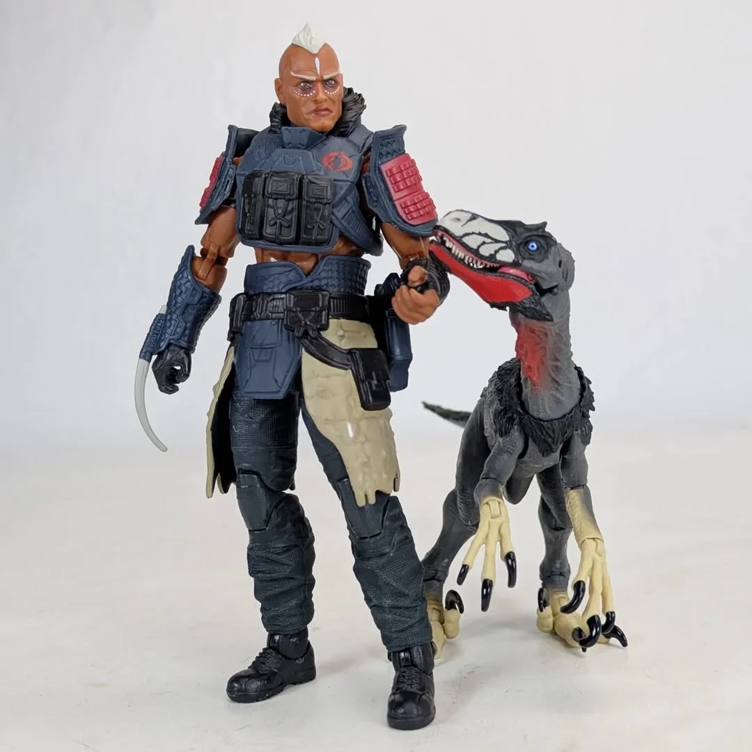 GIJoe Classified Professor Rottclaw & Cobra Deinonychus IH 4d