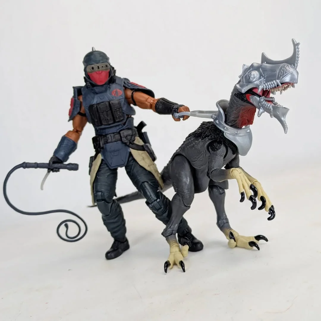 GIJoe Classified Professor Rottclaw & Cobra Deinonychus IH 5e