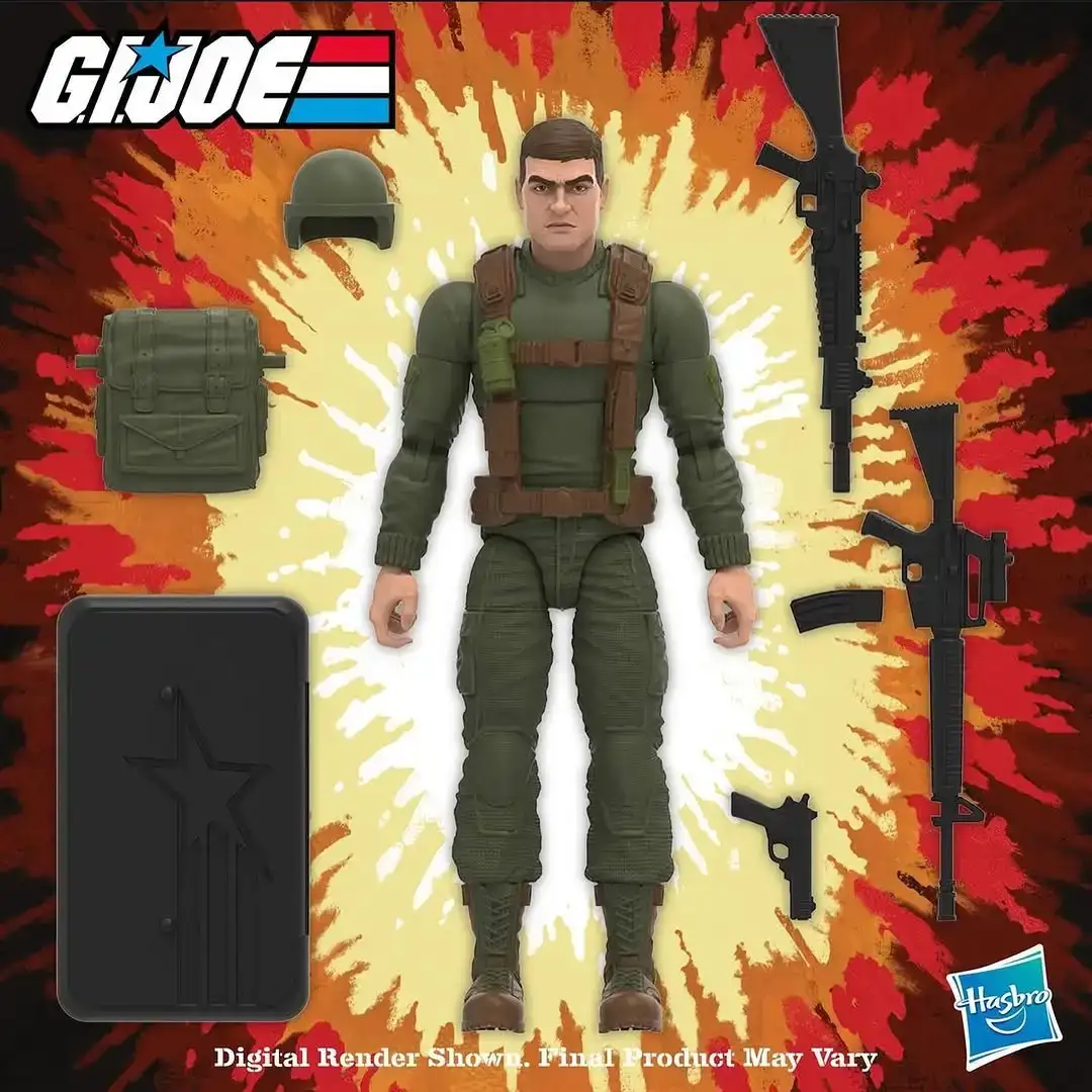 Grunt Retro Cardback GI Joe Classifed Series Digital Render 1d