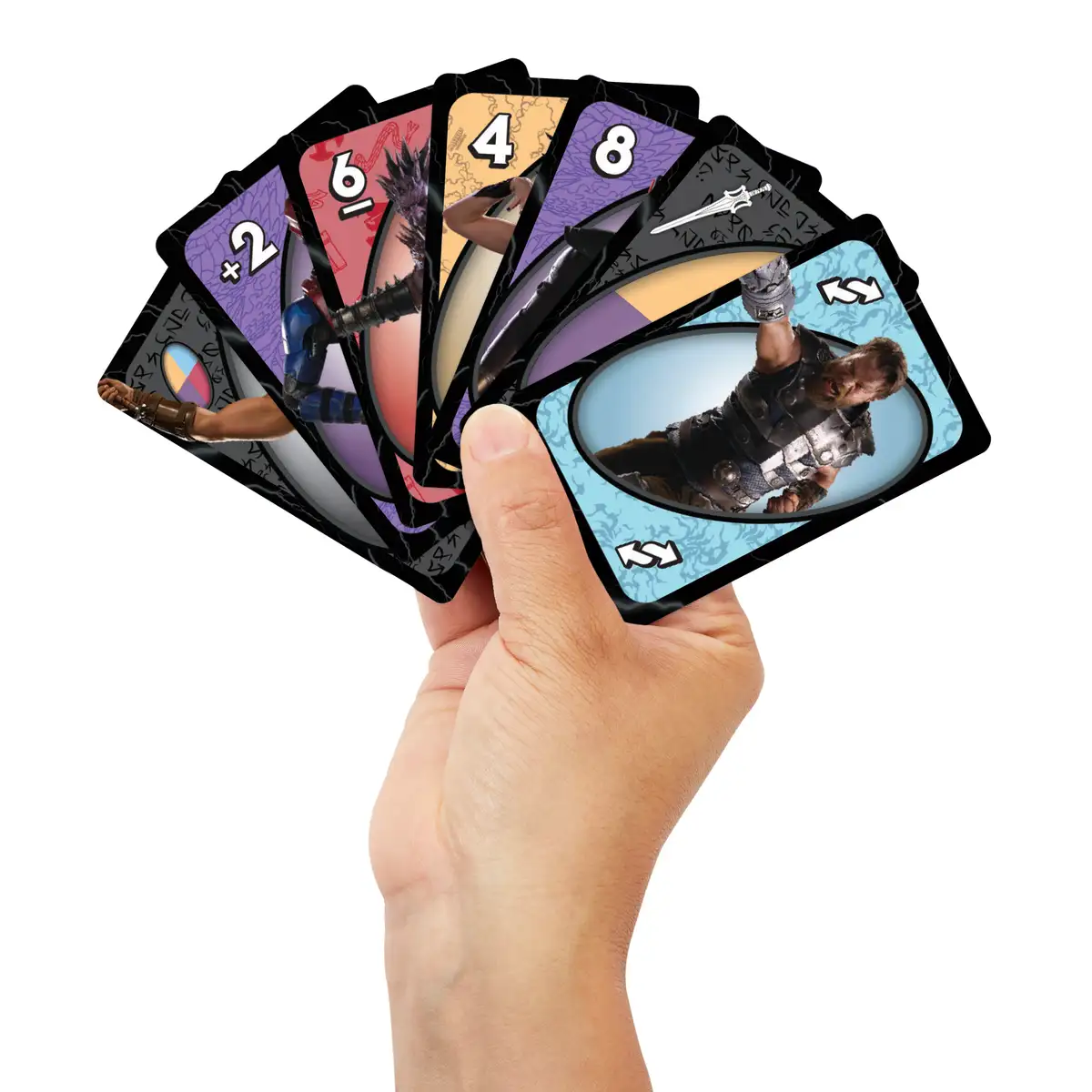 UNO Masters of the Universe Movie card game product shot