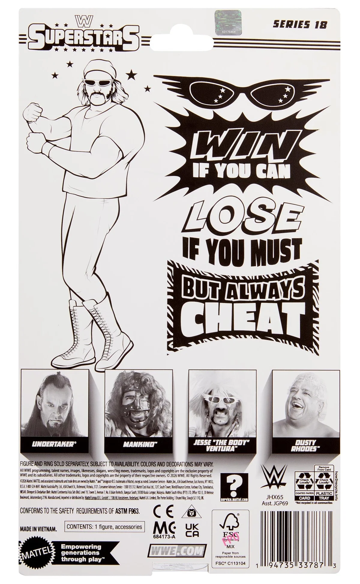 Jesse  The Body  Ventura WWE Superstars Series #18 Action Figure 02