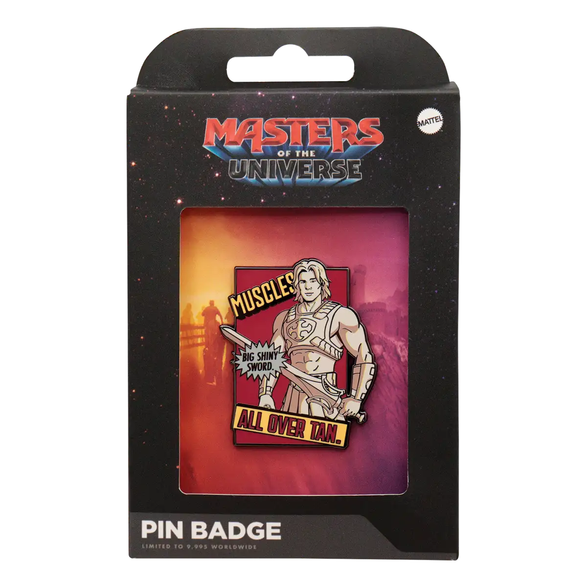 Fanattik Skeletor keyring collector packaging front