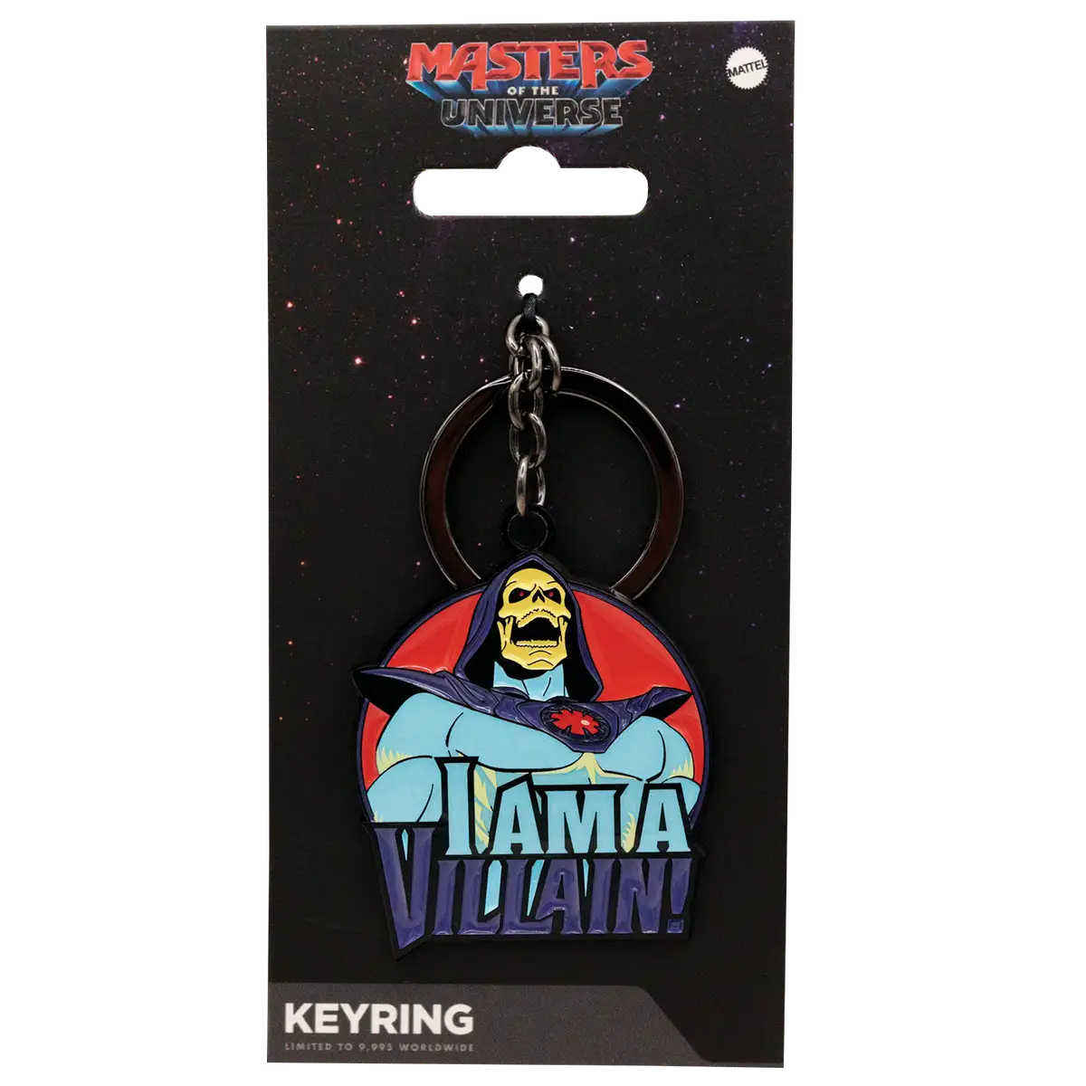 Fanattik He-Man pin badge collector packaging front