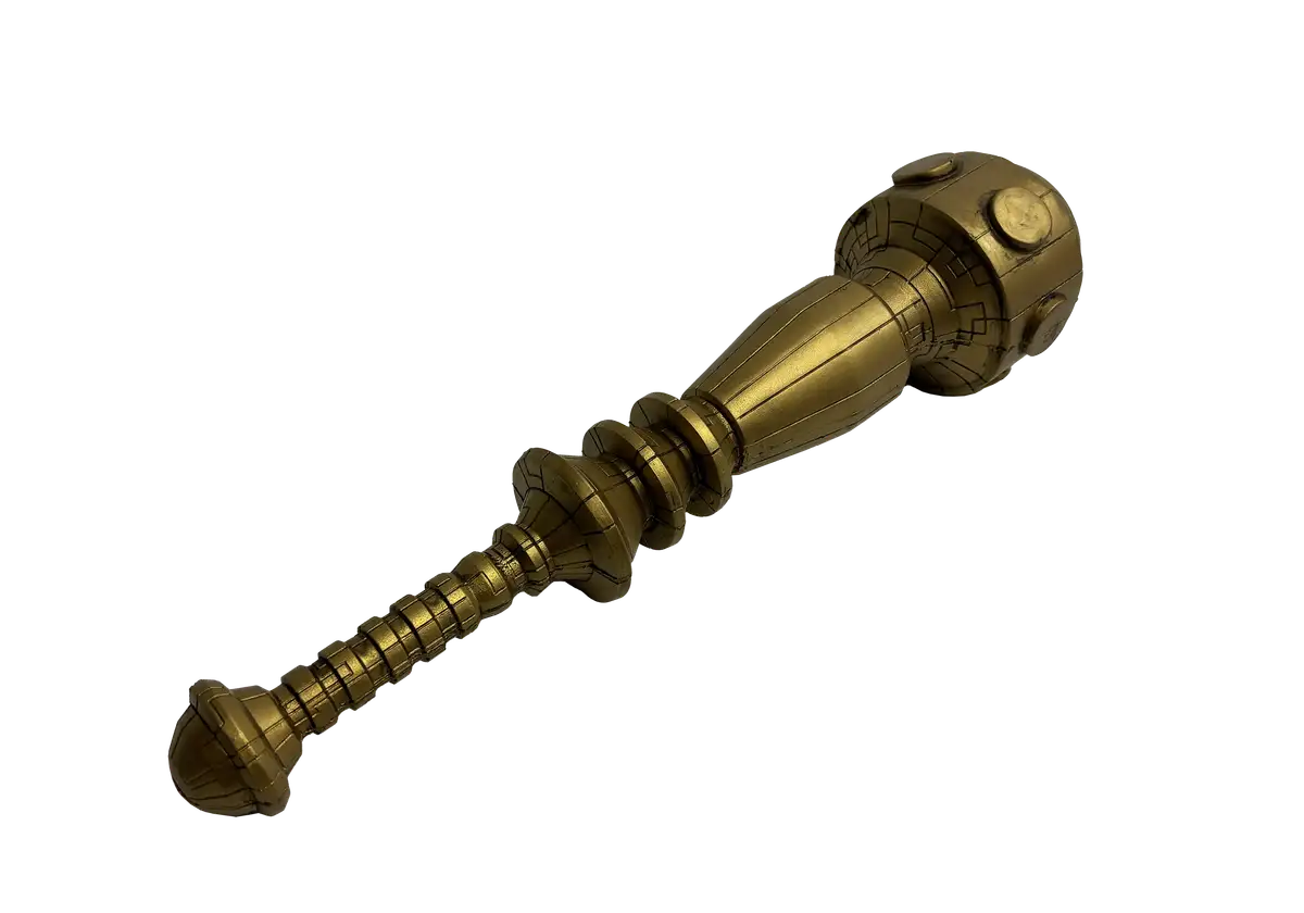 Man-At-Arms Mace Stunt Prop Replica — three-quarter angled view