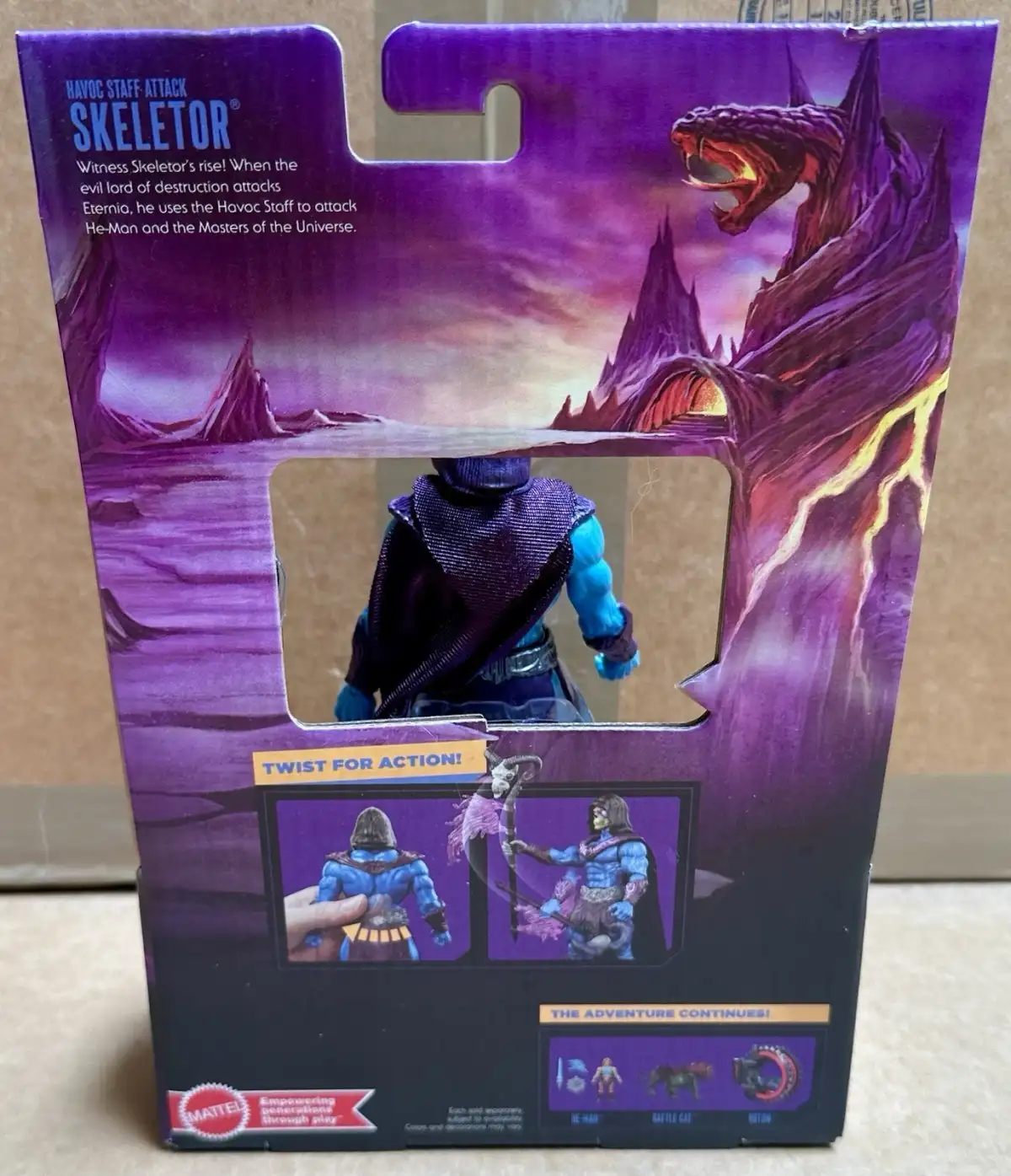 MOTU 2026 Masters of The Universe Havoc Staff Attack SKELETOR Figure 2b