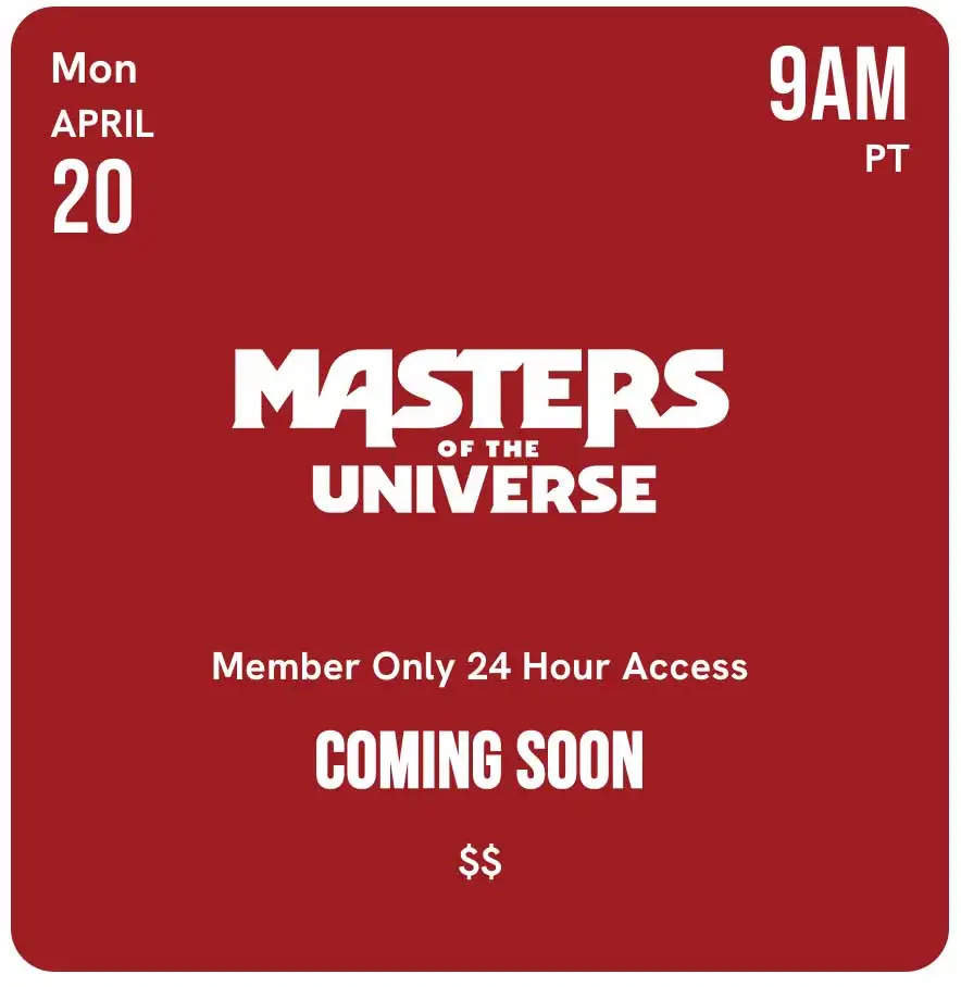 MOTU April 20 2026 Mattel Creations Exclusive Drop