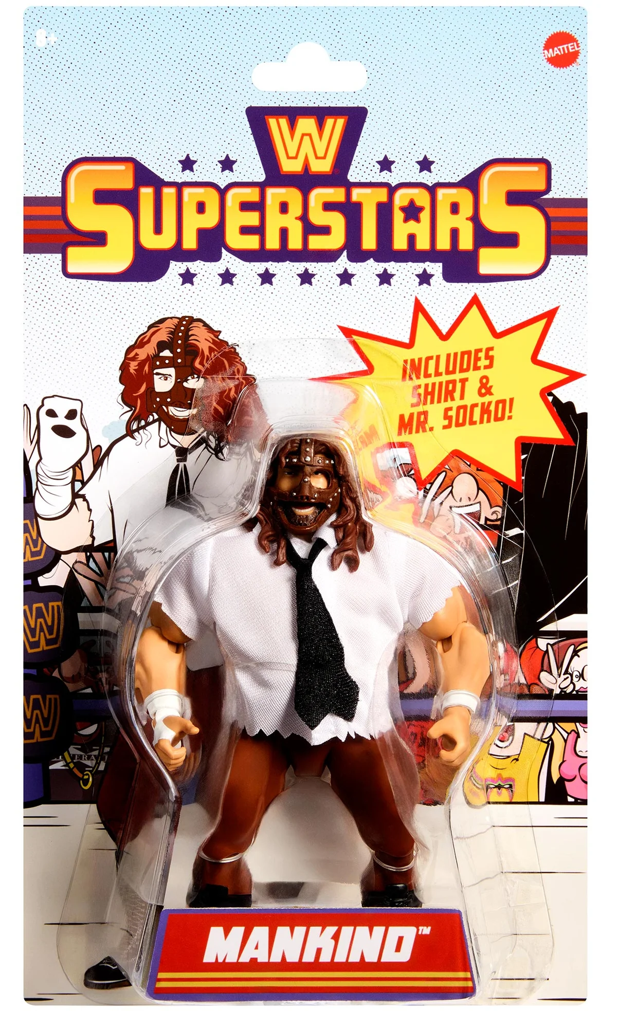Mankind WWE Superstars Series #18 Action Figure 01