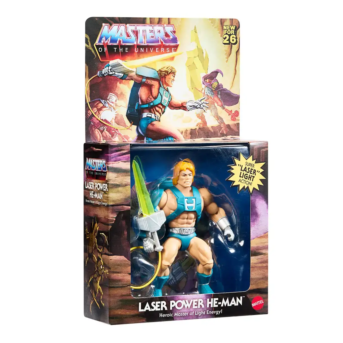 Masters of the Universe Origins Deluxe Laser Power He-Man 1