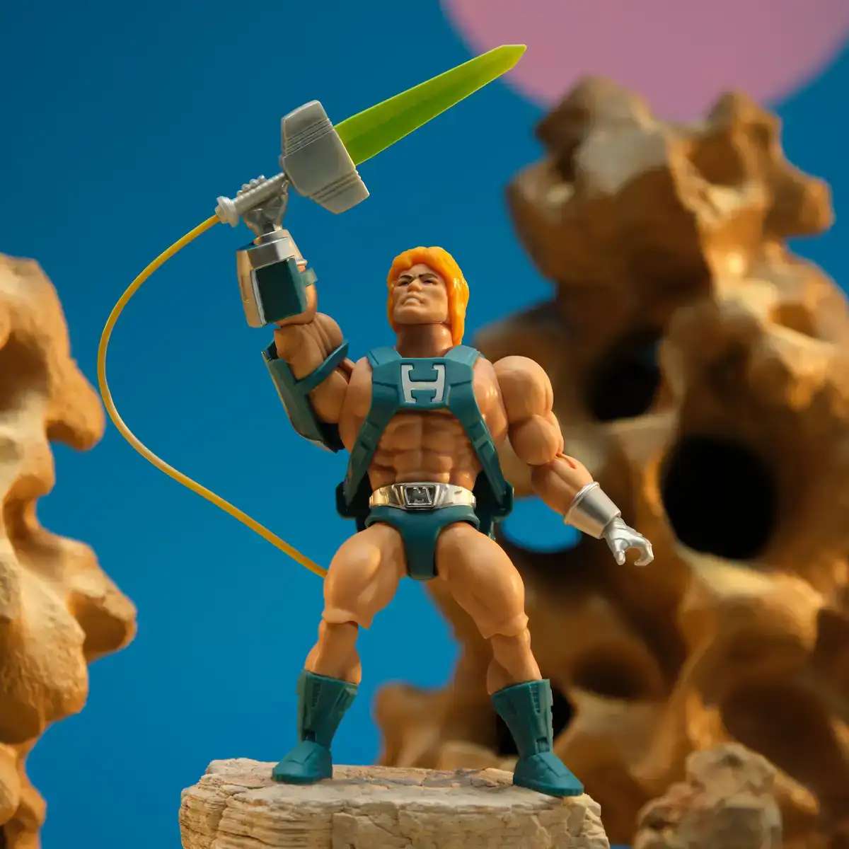 Masters of the Universe Origins Deluxe Laser Power He-Man 4