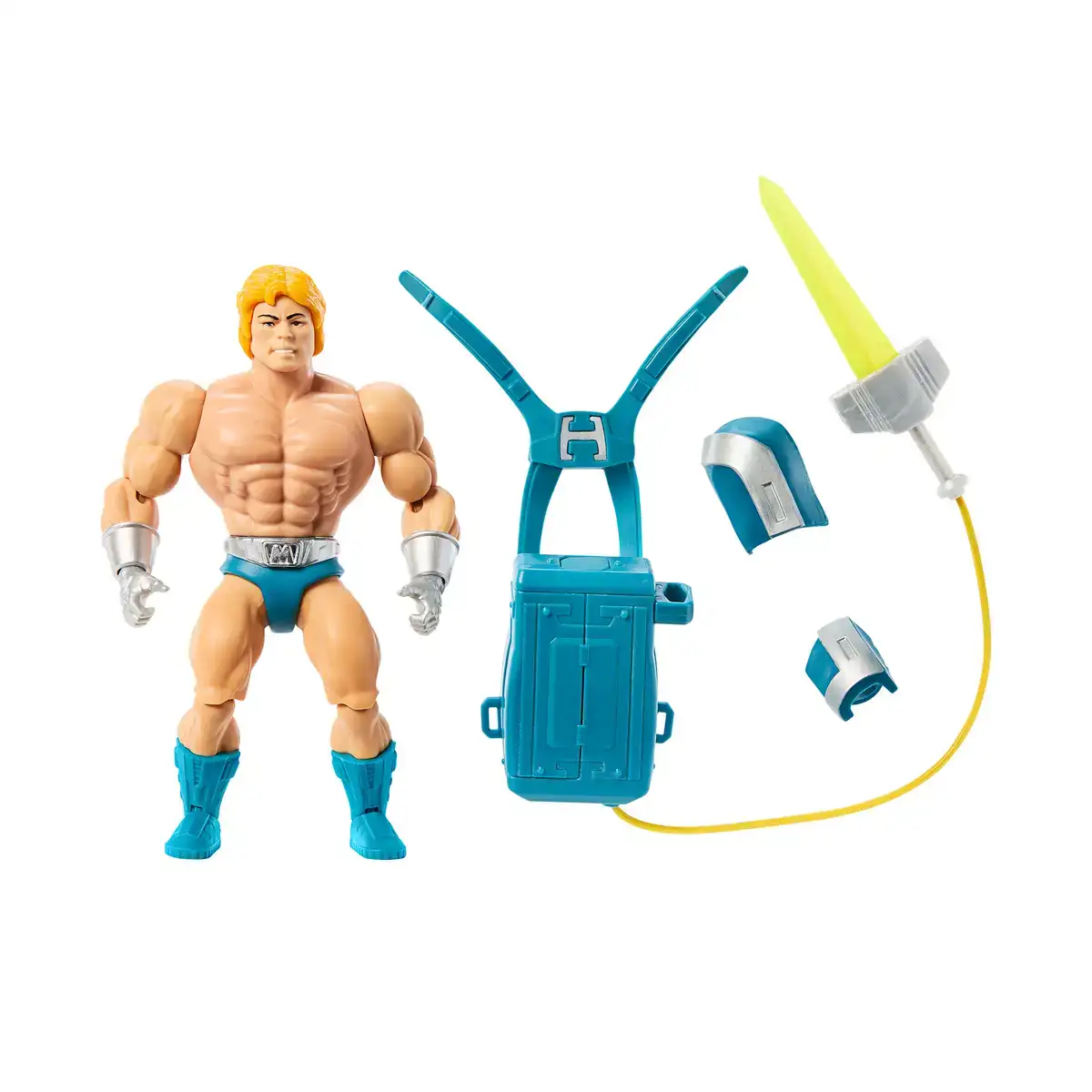 Masters of the Universe Origins Deluxe Laser Power He-Man 5
