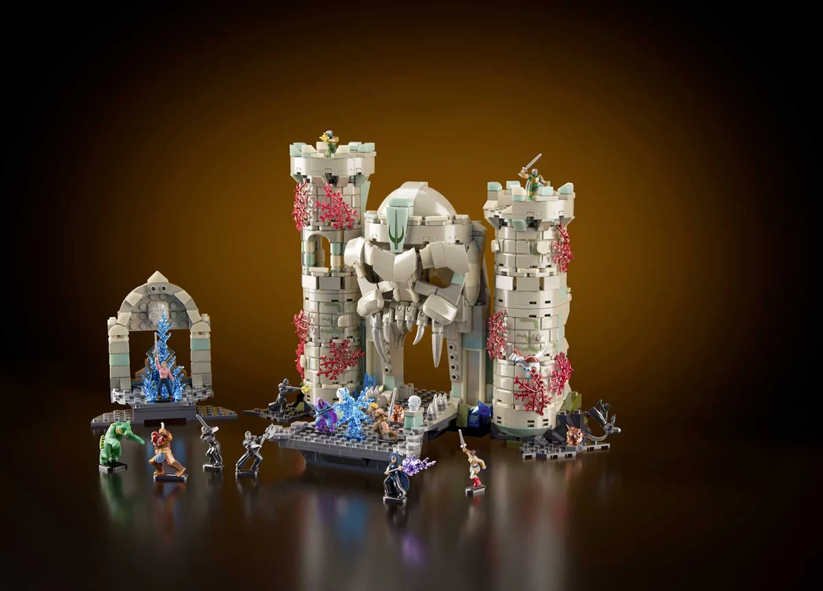Mattel Brick Shop Battle for Castle Grayskull Official 1