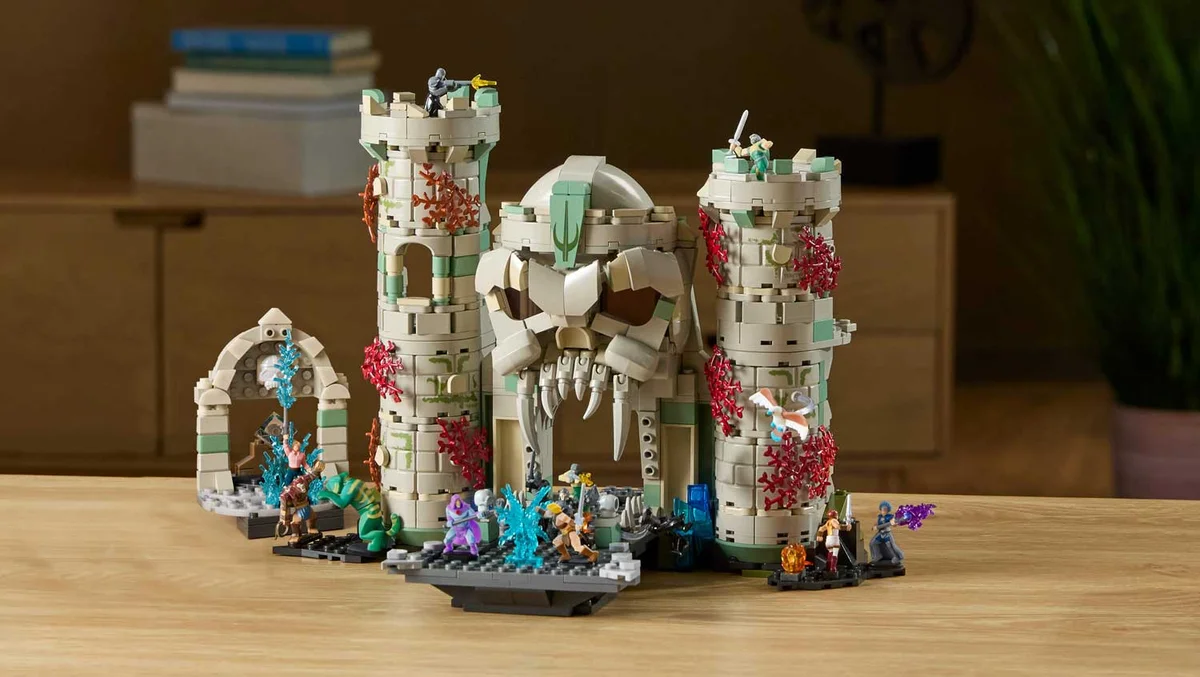 Mattel Brick Shop Battle for Castle Grayskull Official 4