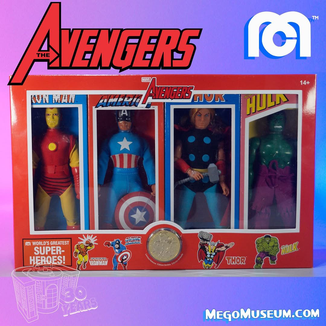 Mego-50th-Anniversary-Avengers-4-Pack-1