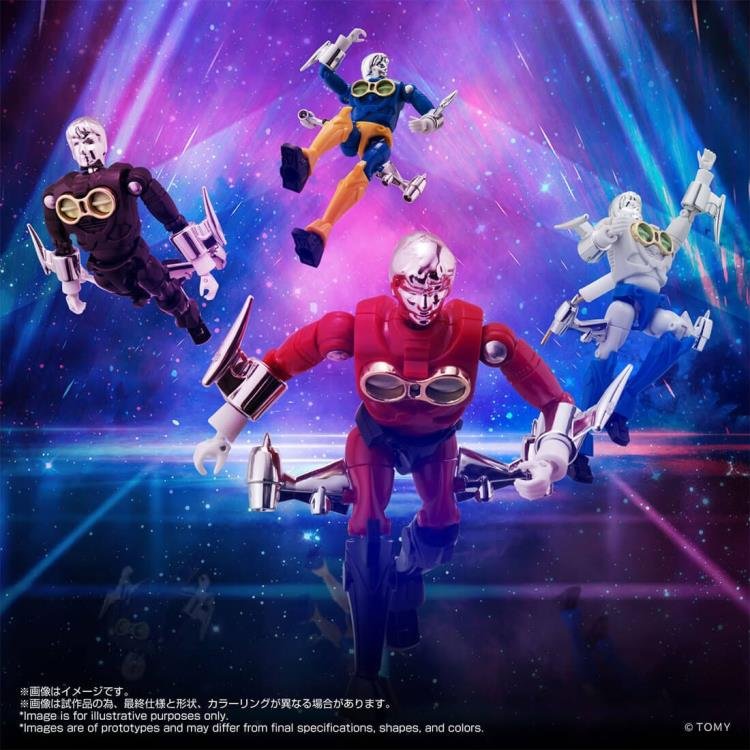 Microman T Spark LegacySoul Microman Command No.3 Exclusive Action Figure Set 03