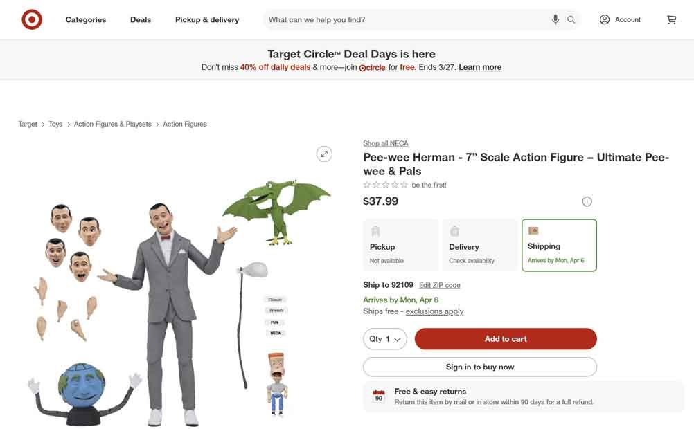 Pee-Wee-Target