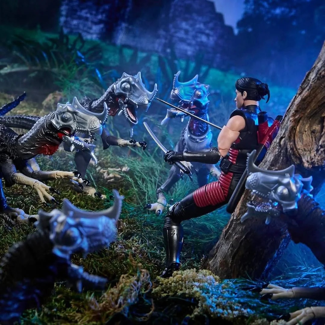 Professor Rottclaw and the Deinonychus GI Joe Classified Series Dio 8