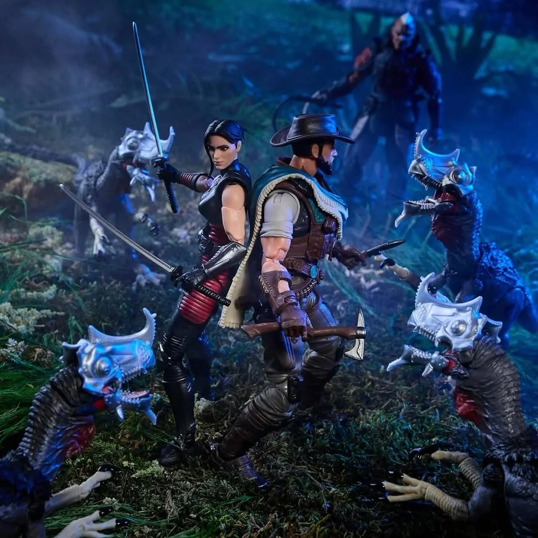 Professor Rottclaw and the Deinonychus GI Joe Classified Series Dio 9