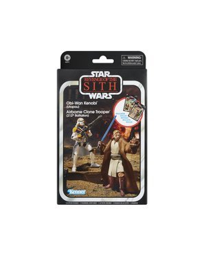 Star Wars The Vintage Collection Obi-Wan Kenobi & Clone Trooper Action Figures (3.75)