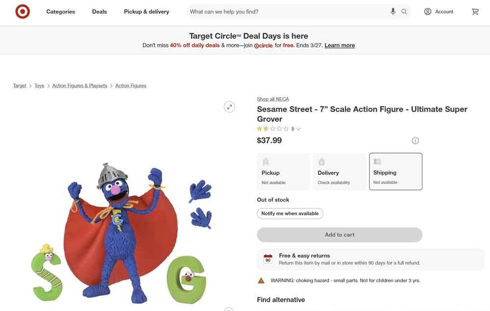 Super-Grover-Target