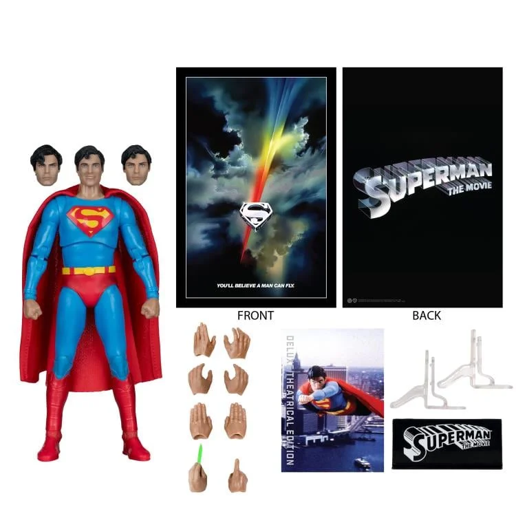 Superman (1978) DC Multiverse Superman (Deluxe Theatrical Edition) Action Figure 2