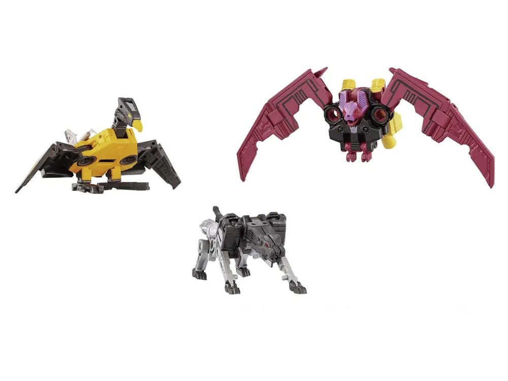 Transformers Masterpiece G MPG 22 Jaguar & Buzzsaw & Ratbat Action Figure Set 01Hero2