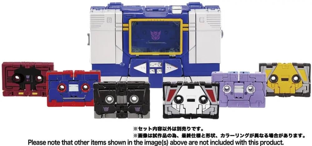 Transformers Masterpiece G MPG 22 Jaguar & Buzzsaw & Ratbat Action Figure Set 08