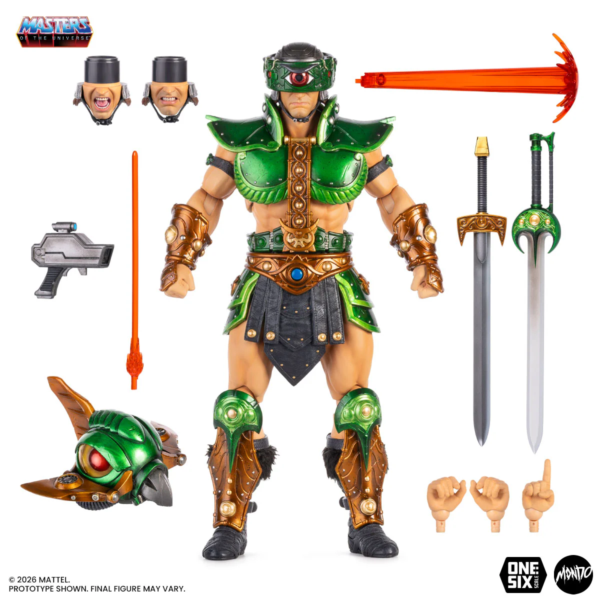 Tri Klops MOTU Mondo Sixth Scale Preorder 2