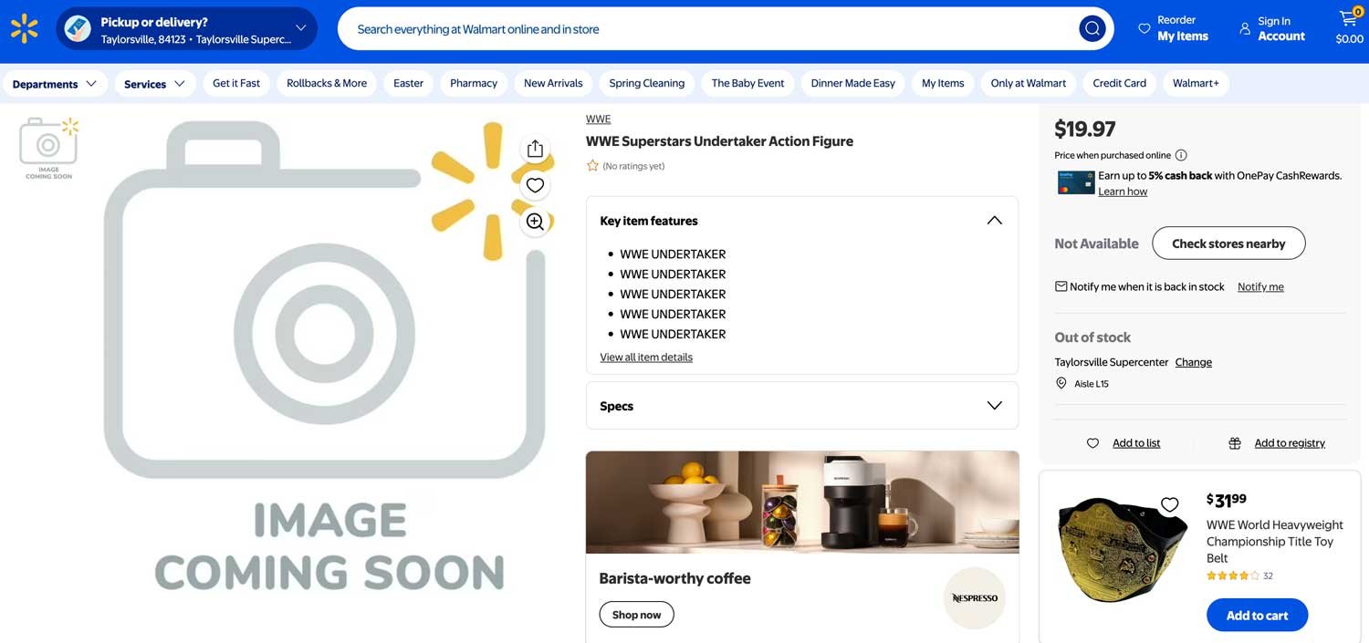Undertaker-WWE-Superstars-Series 18-Walmart-Listing