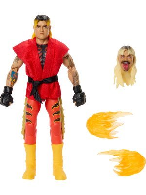 WWE x Street Fighter Action Figures, 6-inch Elite Collectible with Articulation & Accessories (Styles May Vary)