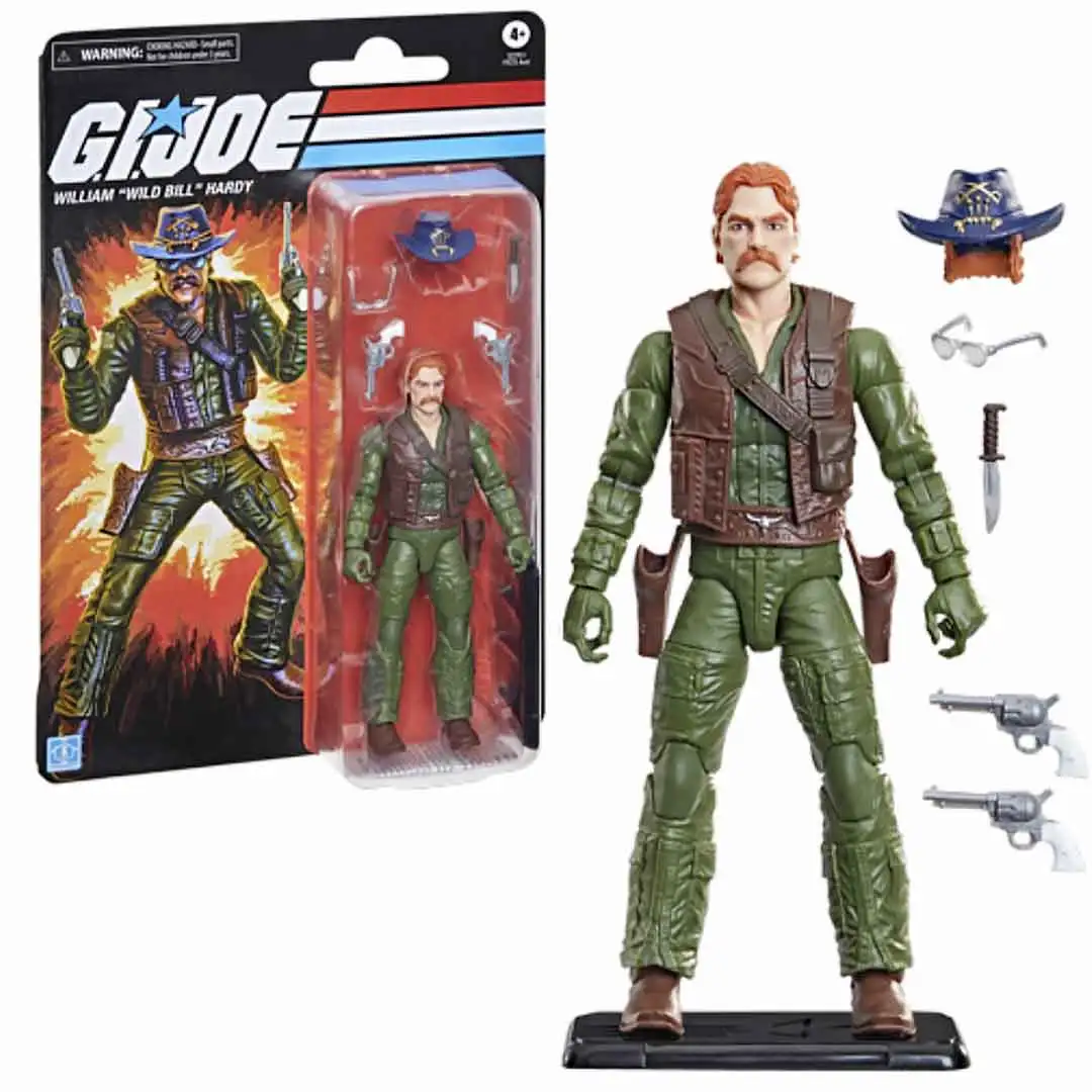 Wild Bill GI Joe Classified Series Retro Card Back 1