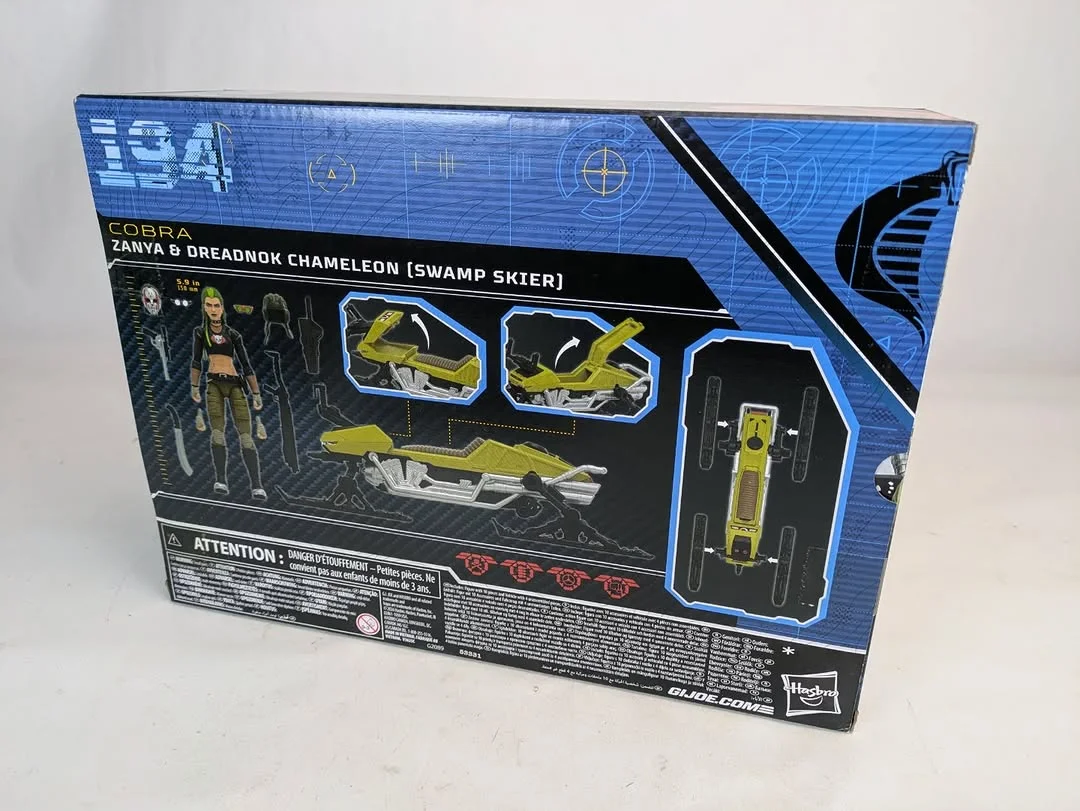 Zanya and Dreadnok Chameleon GI Joe Classified Series IH 1ag